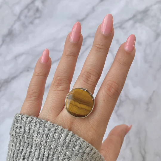 Radiant Earth Tones In Tiger Eye Jewelry Designs